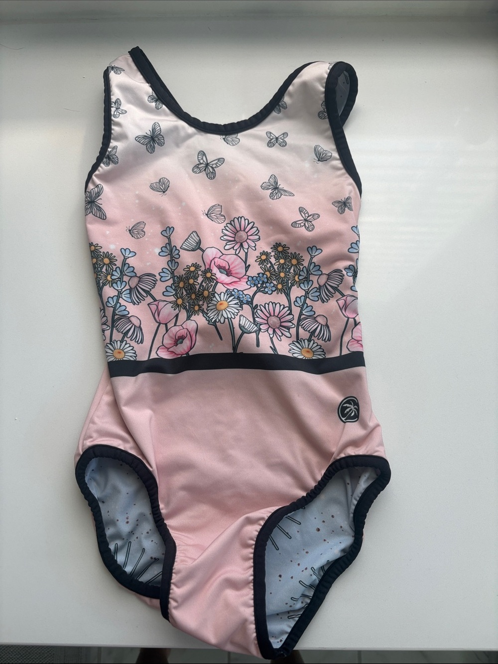 Coco Vida reversible girls leotard